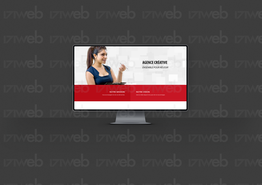 Version Ordinateur : Site internet professionnel à Argentan